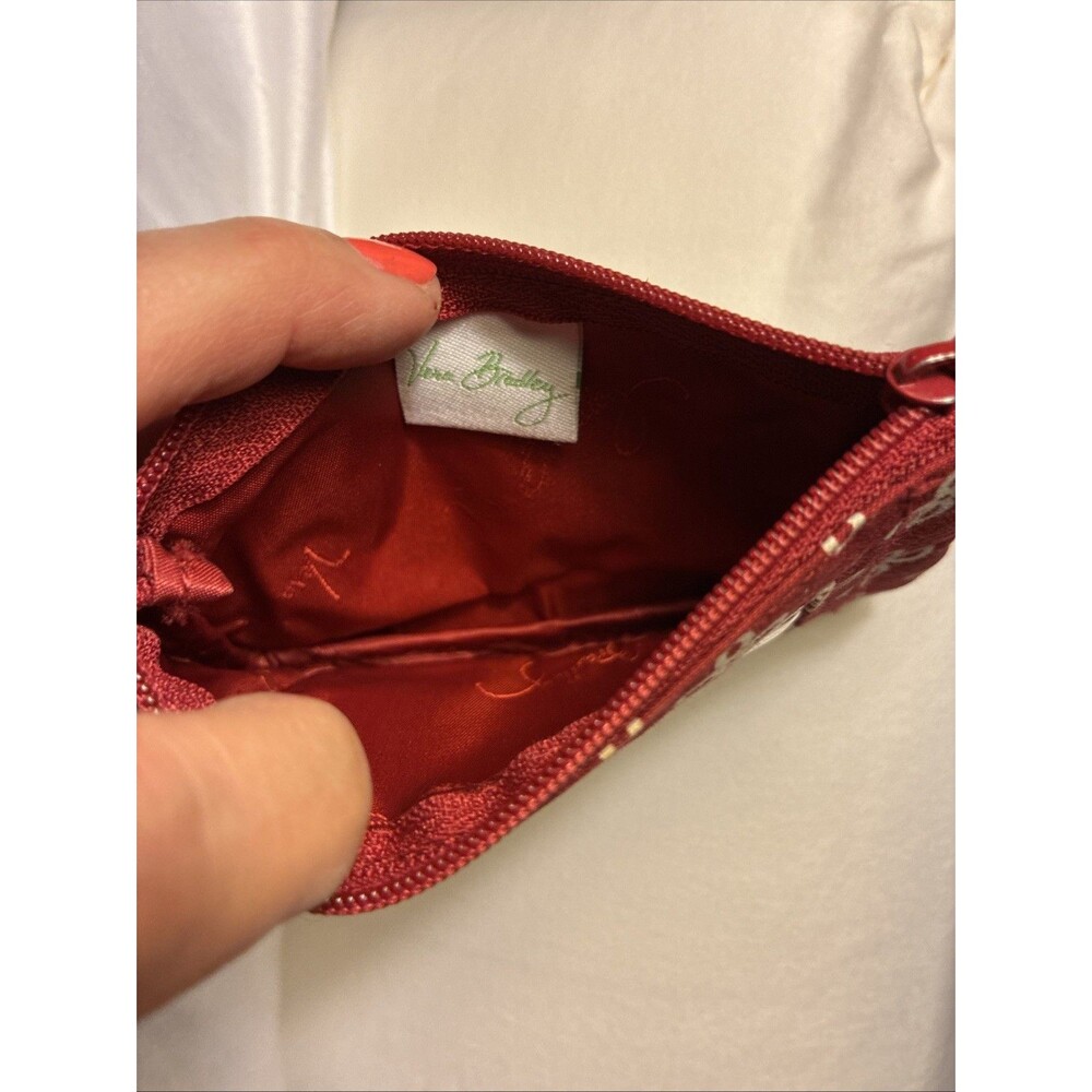 Vera Bradley IU Collegiate Wallet Indiana University Bloomington IU Lanyard - Picture 7 of 10
